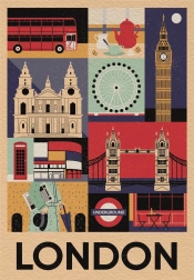 CLEMENTONI Puzzle Style in the City: London 1000 kosov