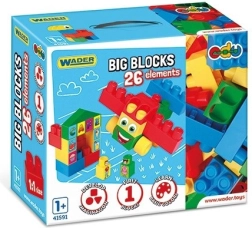 Gradbeni komplet Big Blocks 26 elementov