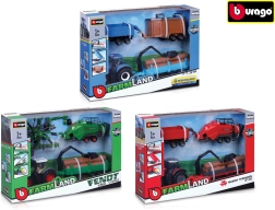 Bburago kmečki traktor darilni set 10 cm