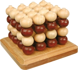 Small Foot lesene 3D križci in krožci