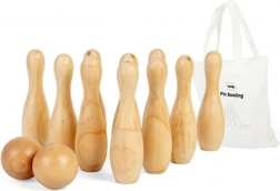 Bigjigs Toys Leseni keglji za otroke