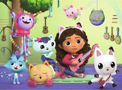 Trefl puzzle Gabi in mačji domek 30 kosov