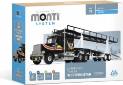 Gradbeni set Monti System Autorodeo Trailer Western Star