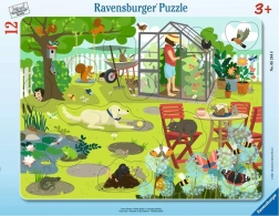 Ravensburger vstavljanka Naš vrt 12 delov