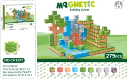 Magnetne kocke 3D – komplet 275 kosov