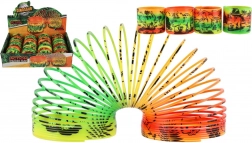 Plastična spirala z motivom dinozavrov 7,5 cm