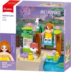 Gradbeni komplet Sluban Gugalnica na Vrtu