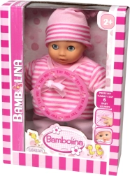 Interaktivna punčka Bambolina 20 cm