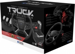 Hori Force Feedback Truck Control System za PC – realističen tovornjakarski volan z menjalnikom in pedali