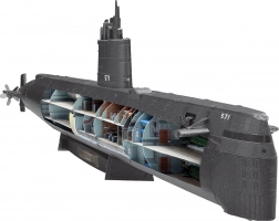 Kovinske 3D sestavljanke METAL EARTH Premium – podmornica USS NAUTILUS
