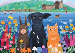 Puzzle RAVENSBURGER živalski prijatelji 1000 kosov