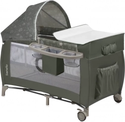 Potovalna posteljica Lionelo Sven Plus Beige Olive