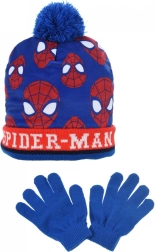 Children's Spiderman hat and gloves – Size: 52