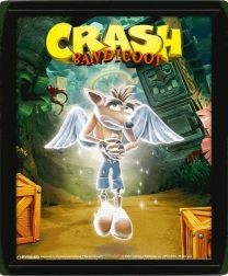 3D slika Crash Bandicoot – Game Over