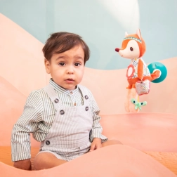 Lilliputiens potoval plišasta igrača z aktivnostmi lisica Alice