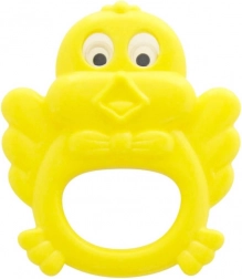 ropotuljica piščanček s premičnimi očmi 12 cm