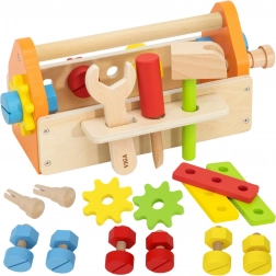 Lesena škatla z orodjem v zaboju VIGA PolarB