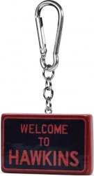 3D obesek za ključe Stranger Things Hawkins
