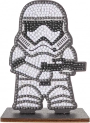 Diamantno slikanje Star Wars: Stormtrooper – komplet Crystal Art