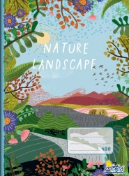 Šolski zvezek A4 čisti 20 listov Narava