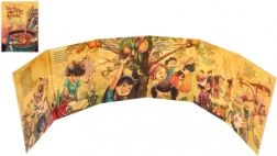 Leporelo Kuhala miška kašico 15,5x21 cm za otroke od 2 leta