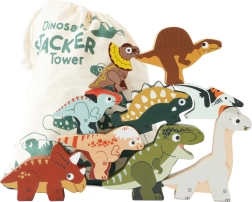 Le Toy Van zložljivi stolp dinozavri