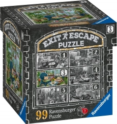 Ravensburger izhodna sestavljanka Strašljivo Posestvo: V Zimski Zimnici 99 koščkov