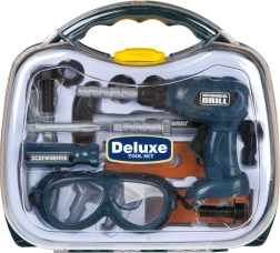 Zeleni otroški komplet orodja v kovčku