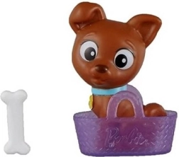 Barbie kužek v košarici