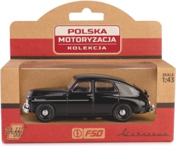 kovinski model warszawa m20 1:43 – črn