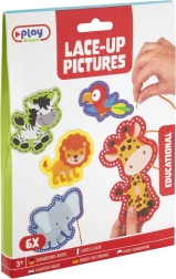 Kreativni komplet vezenja živalic – moje prvo vezenje, 6 slik