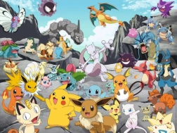 Sestavljanka 1500 kosov Pokemon Classic