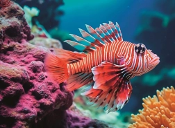 Ravensburger sestavljanka Rdeči levji rib (Pterois) 500 kosov