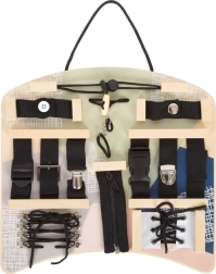 Small Foot motorična plošča s spojitvenimi in zavezovalnimi elementi