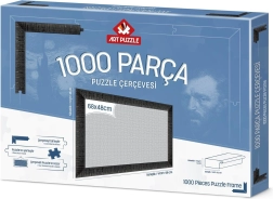 Okvir za sestavljanko 68 × 48 cm črn