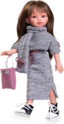 Realistična lutka Emily s celotelesnim vinilom - 33 cm