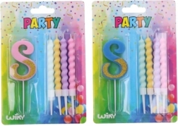 Praznična sveča številka 8 s 4 svečami