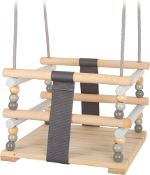 Lesena gugalnica za otroke Skandinavski stil