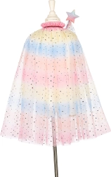 Souza otroški kostum – plašč samoroga z naglavnim trakom in paličico (5–7 let)