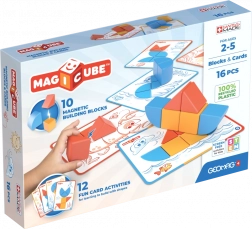 Geomag Magicube Blocks & Cards – magnetna sestavljanka 16 kosov