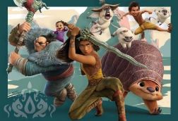 Sestavljanka Raya in zmaj MAXI 104 kosov Clementoni