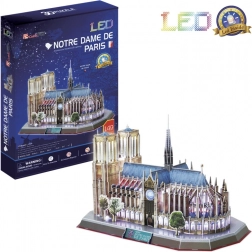 Svetleče 3D puzzle Katedrala Notre-Dame 149 kosov