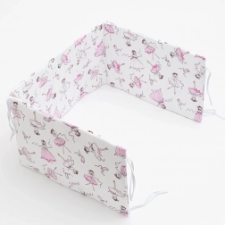 Posteljni zaščitni rob New Baby Ballerina Bella