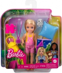 Barbie Chelsea kamping set s spalno vrečo
