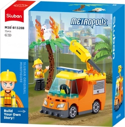 Sluban Metropolis Reševalno vozilo za otroke