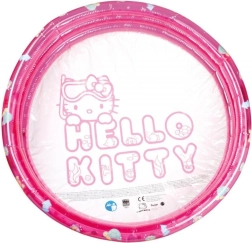 Napenljiv bazen Hello Kitty s 3 obroči, roza