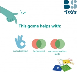 Leseni labirint – koordinacijska igra za otroke