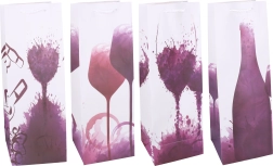 Darilna vrečka za steklenico M 36 × 12,5 × 8,5 cm celoletna