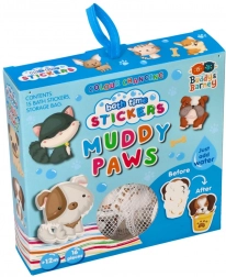 kopalne nalepke z živalicami, ki menjujejo barvo, z mrežico