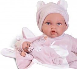 Realistična punčka z mehkim tekstilnim telesom Antonio Juan